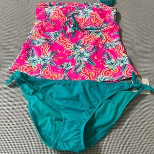 New w/tags Tankini Sz L